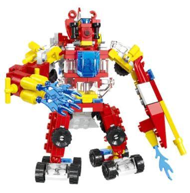 Bộ đồ chơi Robot Cứu Hỏa JIESTAR 22056 biến hình khổng lồ, phù hợp bé trai 6 tuổi, giá tốt.