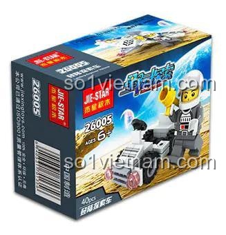 đồ chơi lắp ráp JIESTAR Xe Thám Hiểm Không Gian, tương thích LEGO®, siêu tiết kiệm
