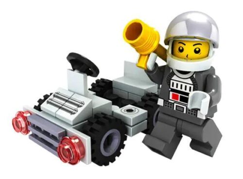 bộ lắp ghép Xe Thám Hiểm Vũ Trụ cho bé trai 6 tuổi, giá tốt, có minifigure phi hành gia