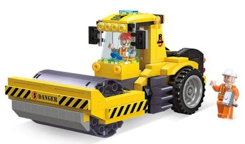 Mô hình bộ lắp ráp Xe Lu Lớn JIESTAR 51034, đồ chơi xây dựng 334 mảnh cho bé trai 6 tuổi giá rẻ.