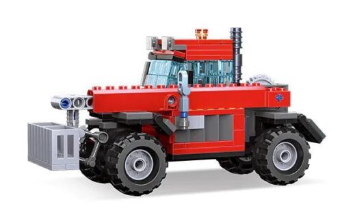 Hộp đồ chơi mô hình Xe Nâng Công Trình Jiestar 52022, món quà sáng tạo cho con trai 6 tuổi.