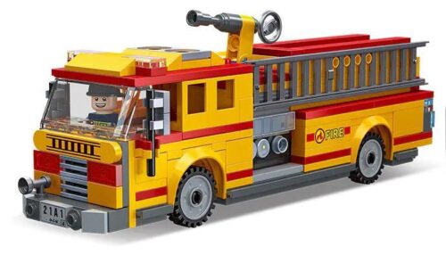 Mô hình đồ chơi lắp ráp xe cứu hỏa phản lực Jiestar 52033 cho bé trai 6 tuổi. Bộ lắp ghép Xe cứu hỏa phản lực giá rẻ, chất lượng cao.