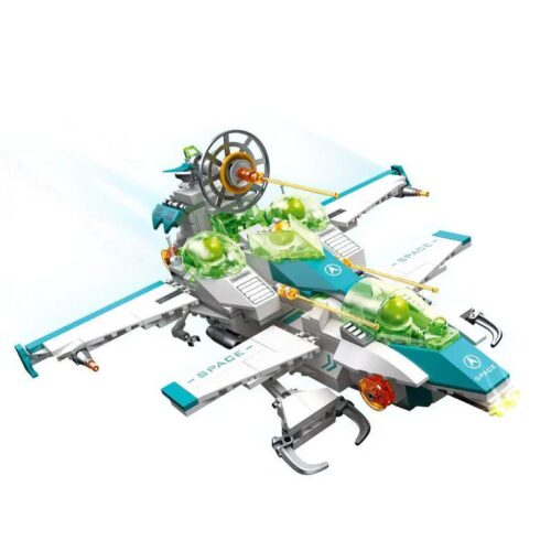 Bộ lắp ghép JIESTAR 58011 Tàu Vũ Trụ Du Hành Ngân Hà, đồ chơi mô hình phi thuyền không gian cho bé trai 6 tuổi, giá tốt