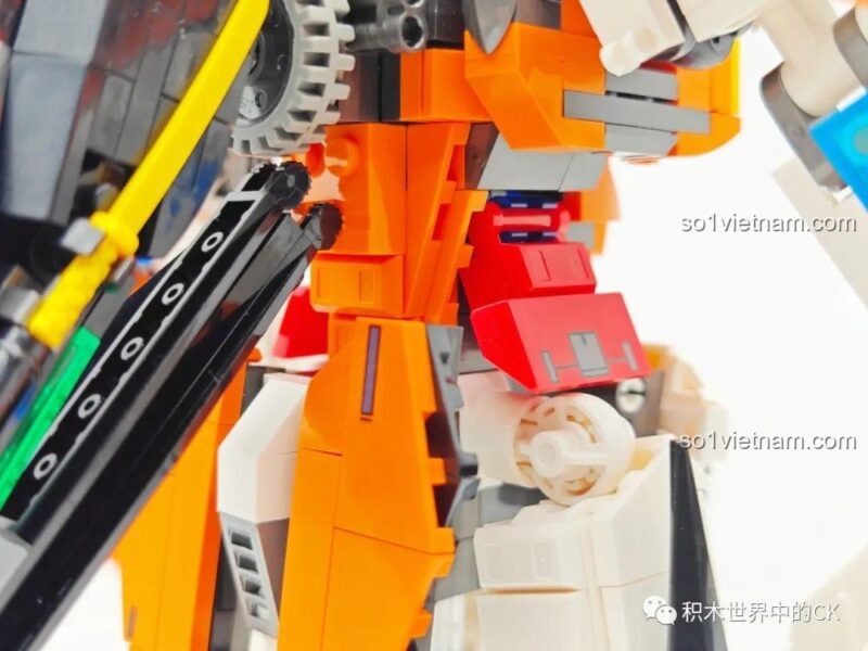Chi tiết vũ khí JIESTAR 58030 đồ chơi mô hình Gundam Chủ Thiên Sứ, thiết kế mạnh mẽ, cho bé trai 8 tuổi.
