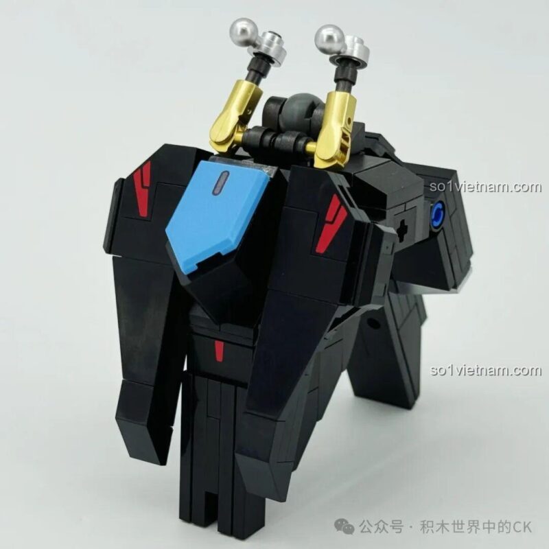 đồ chơi mô hình Chiến binh Robot Vidar 145, bộ lắp ráp Robot Gundam Vidar - Quá trình lắp ráp phần chân của mô hình Robot Vidar Iron-Blooded JIESTAR 58145, phù hợp bé trai 8 tuổi, giá tốt.