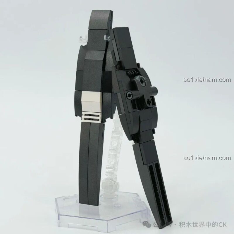 145 bộ lắp ghép, Mô hình Robot Vidar lắp ráp - Các bộ phận của mô hình Robot Vidar Iron-Blooded JIESTAR 58145 sau khi lắp ráp sơ bộ, phù hợp bé trai 8 tuổi, giá tốt.