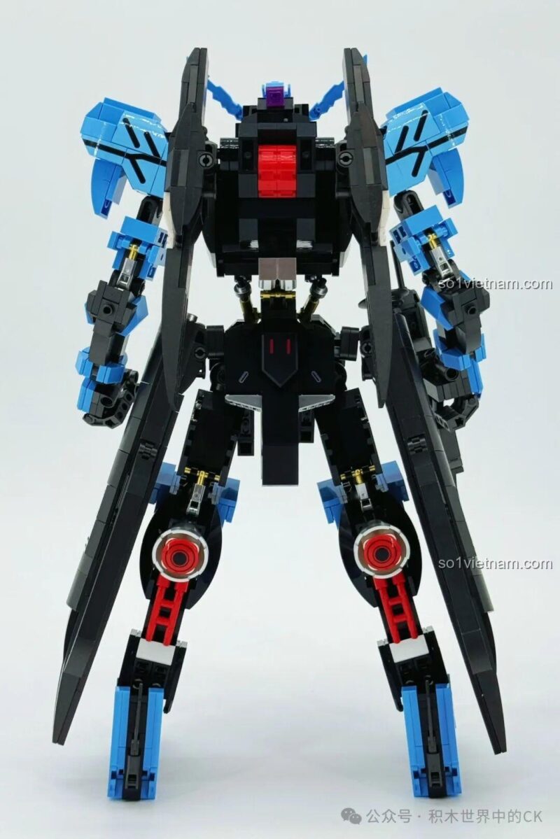 Chiến binh Robot Vidar đồ chơi, Robot Gundam Vidar mô hình - Cận cảnh phần đầu của mô hình Robot Vidar Iron-Blooded JIESTAR 58145, phù hợp bé trai 8 tuổi, giá tốt.