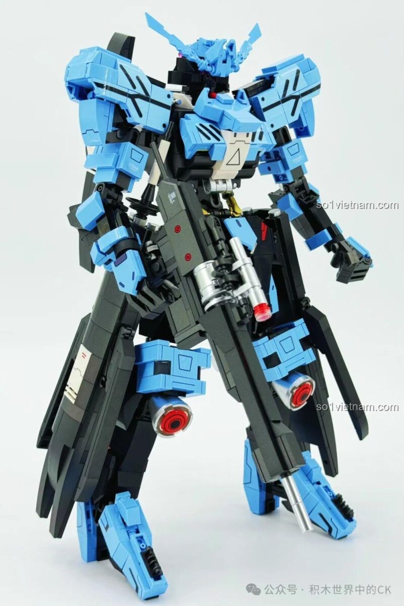 Robot Vidar Iron-Blooded 58145, bộ lắp ghép Mô hình Robot Vidar JIESTAR - Cận cảnh phần tay của mô hình Robot Vidar Iron-Blooded JIESTAR 58145, phù hợp bé trai 8 tuổi, giá tốt.