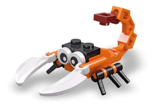 bộ đồ chơi Bọ Cạp JIESTAR 59204, mô hình côn trùng lắp ghép cho bé trai 6 tuổi, đồ chơi lắp ráp giá rẻ