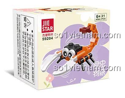 hộp bộ lắp ghép JIESTAR 59204 Bọ Cạp, đồ chơi mô hình cho bé trai 6 tuổi, giá tốt