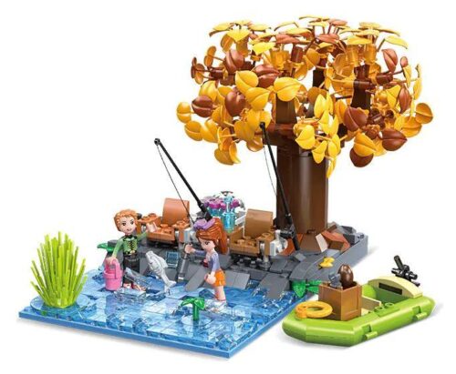 JIESTAR 59243 Bộ Lắp Ghép Câu Cá Ngoài Trời - Hộp sản phẩm