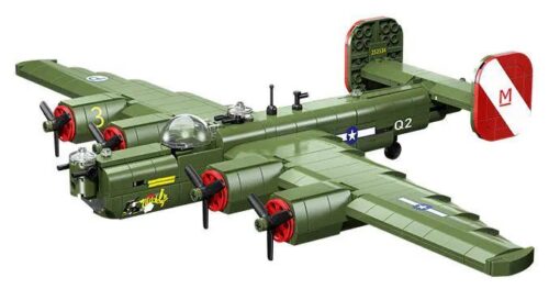 JIESTAR 61054 bộ lắp ghép Máy bay ném bom tầm xa, mô hình chi tiết cao cho bé trai 8 tuổi, đồ chơi lắp ráp chất lượng tốt.
