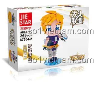 bộ lắp ghép Mô hình Dũng Sĩ Điện Tử EZ JIESTAR 87304-2, đồ chơi mô hình Q-version cho bé trai 6 tuổi, giá tốt