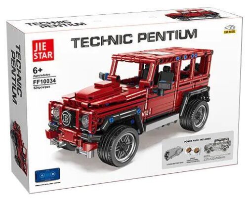 Hộp bộ lắp ráp Jiestar FF10034 Xe địa hình G-Class, đồ chơi điều khiển từ xa cho bé trai 6 tuổi giá rẻ.