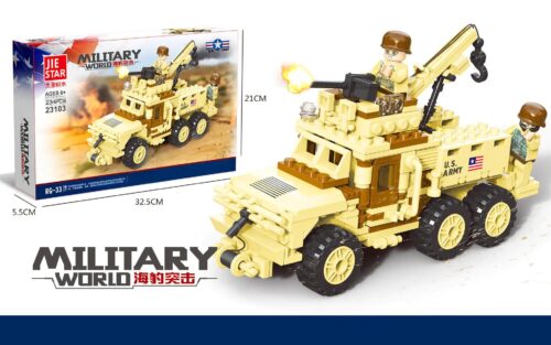 Xe Tăng RG-33 Quân Đội JIE STAR 23103 234 Mảnh