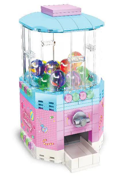 Bộ lắp ghép JIESTAR JJ9076 Máy Bán Kẹo Tự Động, đồ chơi lắp ghép Máy Bán Kẹo Tự Động, bộ đồ chơi Máy Bán Kẹo Tự Động, đồ chơi mô hình Máy Bán Kẹo Tự Động, Máy Bán Kẹo Tự Động 271 mảnh, đồ chơi cho bé gái 6 tuổi