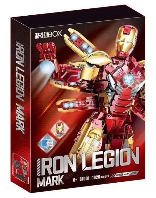bộ lắp ghép Iron Legion Mark JIHE 81001, đồ chơi mô hình Người Sắt Iron Legion Mark cho bé trai 6 tuổi, giá tốt