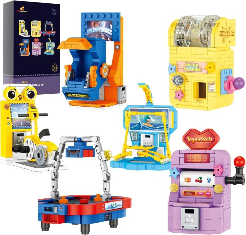 Hộp bộ lắp ghép máy game hiện đại JMBricklayer 20127