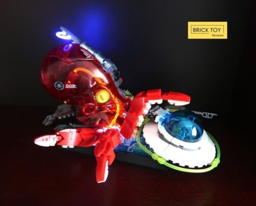 bộ lắp ghép Bạch tuộc Cơ khí Không gian JMBricklayer 70123 có đèn LED, phù hợp con trai 15 tuổi, giá tốt