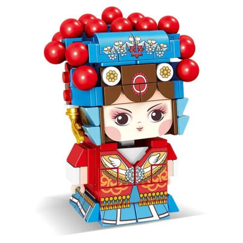 Bộ lắp ghép Jp 96003 Mô hình Kinh kịch Hoa Đán 215 chi tiết