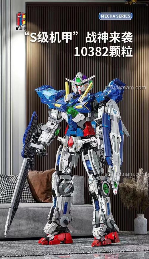 Mô hình K盒子 V5012 S级机甲 战神DJ-Rambo 001 đã lắp ráp