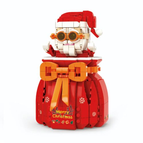 Mô hình Ông Già Noel Túi May Mắn KAIDO KD99010 lắp ráp