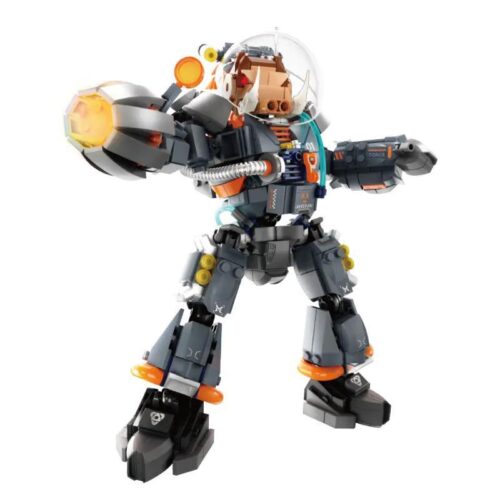 Robot Cyberpunk Năng Lượng Cao Kaido KD99013 - Mô hình Robot Chiến Đấu Tương Lai, Đồ chơi lắp ghép cho bé 8 tuổi, có đèn LED và hơn 15 khớp cử động
