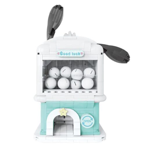 Bộ lắp ghép Máy Gashapon Biến Hình Vui Nhộn Tiểu Pa Kaido KD99068, đồ chơi lắp ghép cho bé trai và bé gái 8 tuổi, giá rẻ, với cơ chế xoay lấy quà độc đáo.