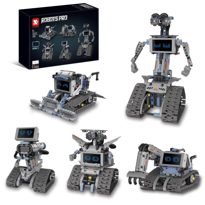 Bộ đồ chơi Robot Biến Hình 5 Trong 1 KAIYU K96170 giá tốt, có hộp sản phẩm, phù hợp bé trai 6 tuổi, biến hình đa năng