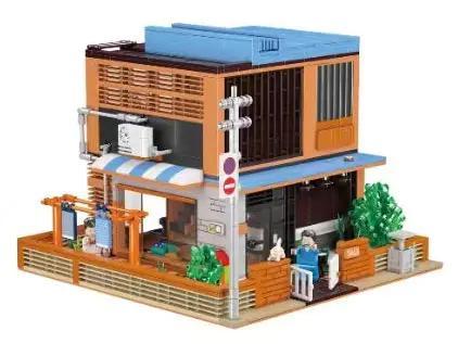 Mô hình Ngôi nhà Kyoto Kalos Blocks 61008 lắp ráp chi tiết