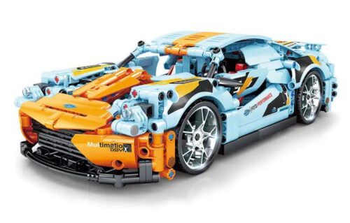 bộ lắp ghép Siêu xe Ford GT KAZI KY1051. Đồ chơi mô hình xe đua technic cho bé trai 6 tuổi, giá rẻ.