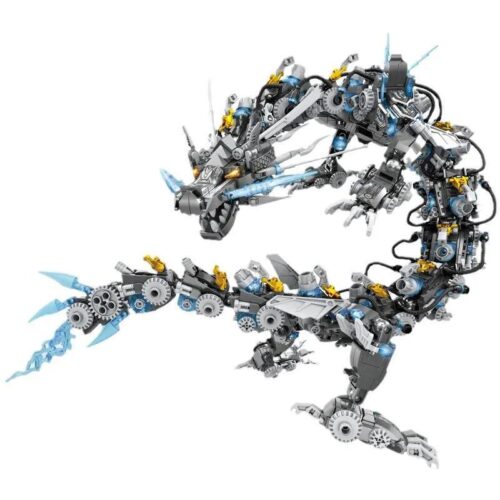 Bộ lắp ghép KAZI KY8124 Rồng máy trang bị Pháo quang lưu dạng Rồng