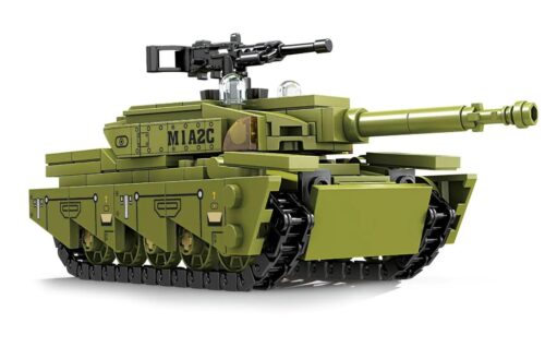 Bộ lắp ráp Xe Tăng Abrams X KAZI KY84148, đồ chơi mô hình xe tăng hiện đại 280 mảnh ghép, giá tốt cho bé trai 6 tuổi