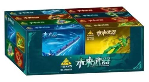 Bộ đồ chơi Vũ khí tương lai KAZI KY88034 giá tốt cho bé trai 6 tuổi, hộp sản phẩm chất lượng cao