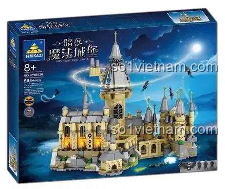 Hộp đồ chơi mô hình Lâu đài Hogwarts GBL KY98726, chất lượng cao, giá rẻ cho bé trai và bé gái 6 tuổi