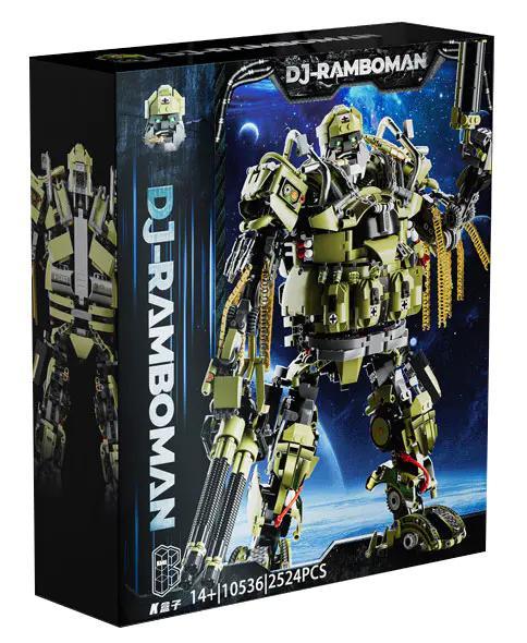 Hộp sản phẩm K盒子 10536 B-Class Mecha Battle Edition, bộ lắp ghép robot chiến đấu 2524 mảnh, đồ chơi mô hình cho bé trai 14 tuổi