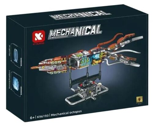Bộ lắp ghép Bạch Tuộc Cơ Khí KeeYee World K96193 có đèn LED, phù hợp bé trai 6 tuổi, giá tốt