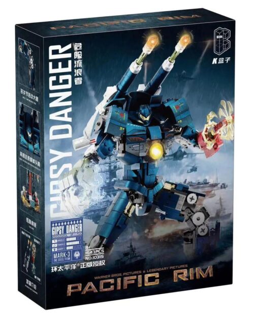 Bộ lắp ghép Robot Gipsy Danger Keeppley 10315 chất lượng cao, đồ chơi mô hình Gipsy Danger Pacific Rim cho con trai 8 tuổi giá tốt.