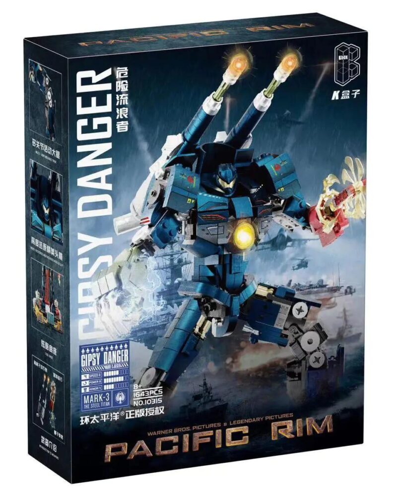 Bộ lắp ghép Robot Gipsy Danger Keeppley 10315 chất lượng cao, đồ chơi mô hình Gipsy Danger Pacific Rim cho con trai 8 tuổi giá tốt.