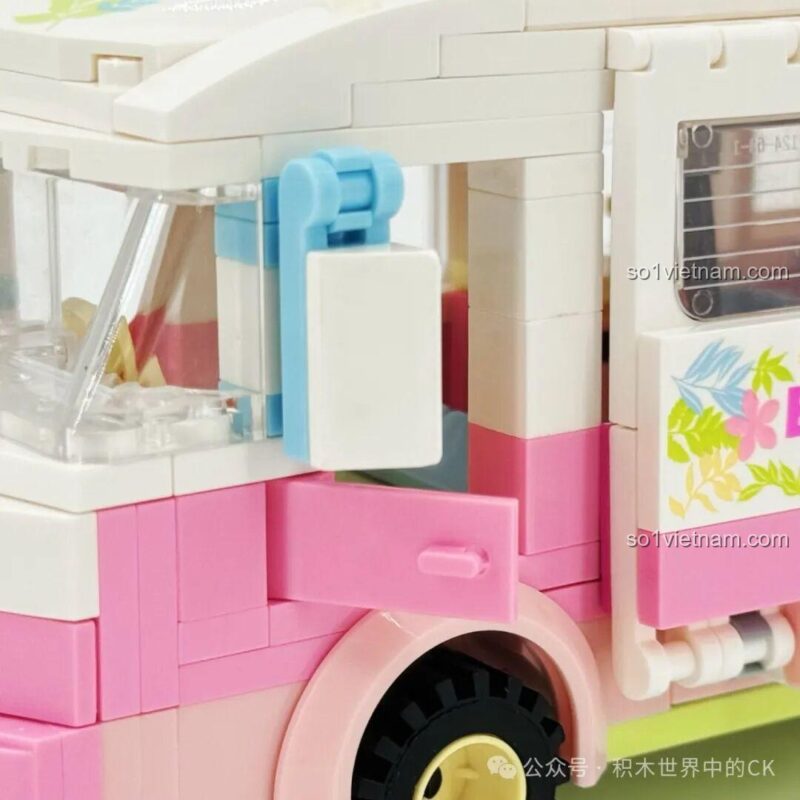 Chi tiết quảng cáo "ENLIGHTEN microbus" trên xe cắm trại ngoài trời Keeppley 33019