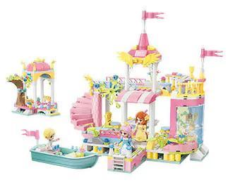 Keeppley 36013 Bộ đồ chơi Công chúa Du Hồ Ký Lâu đài công chúa lung linh cho bé gái 6 tuổi