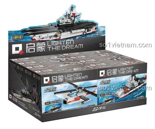 Hộp sản phẩm tàu sân bay hạt nhân Keeppley 42205
