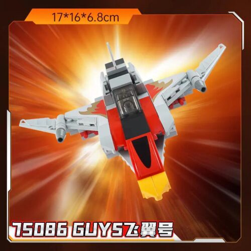 Keeppley 75086 GUYS Phượng Hoàng Cường Kích - Bộ lắp ghép máy bay chiến đấu, đồ chơi giáo dục STEM cho bé trai 6 tuổi, có thể lắp 3 mẫu, chất liệu ABS an toàn, giá tốt