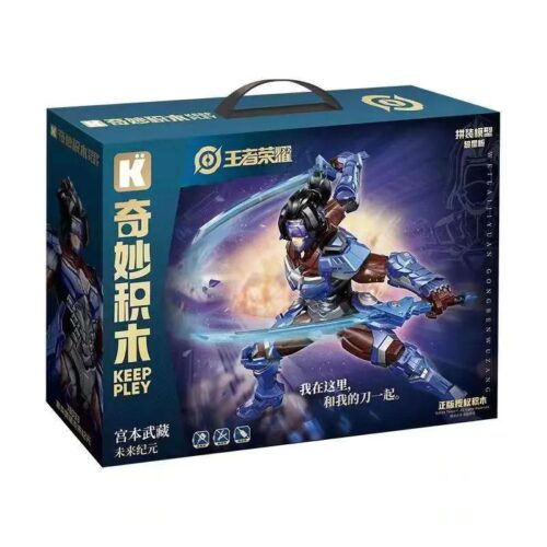 Hộp bộ lắp ghép Mô hình Mecha Miyamoto Musashi Keeppley 78033, đồ chơi mô hình cho bé trai 8 tuổi, giá tốt