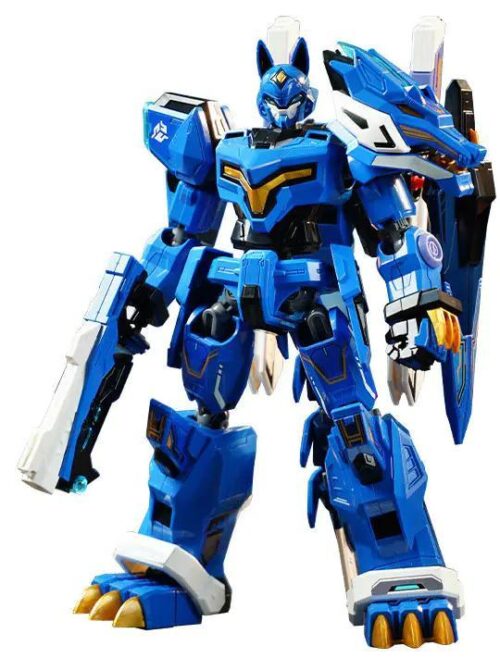 Robot Thiên Nhãn Cơ Thần Keeppley 81009 lắp ráp chi tiết, màu xanh dương chủ đạo, đồ chơi mô hình cho bé trai 6 tuổi