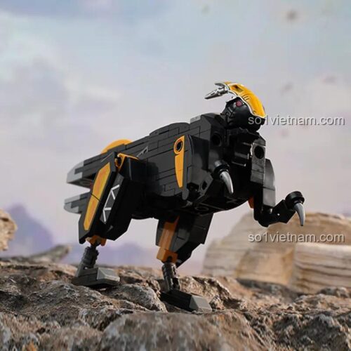 Đồ chơi mô hình Keeppley 82004 Phó Thương Long, robot khủng long biến hình cho bé trai 6 tuổi, chất lượng cao.