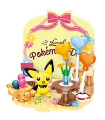 bộ lắp ghép Mô hình Pokémon Pikachu Keeppley K20226, đồ chơi lắp ráp cho bé gái 6 tuổi, giá tốt