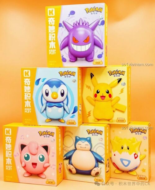 Bộ lắp ghép Pokemon Piplup K20232 của Keeppley