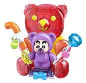 Bộ lắp ghép Keeppley K20624 Mô hình Crayon Shin-chan Kẹo QQ đầy màu sắc, đồ chơi lắp ghép cho con trai 12 tuổi, giá tốt.