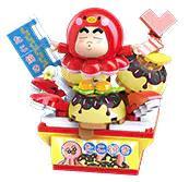 Bộ lắp ghép Keeppley K20627 Crayon Shin-chan Ngon Tuyệt: Bánh Takoyaki giá tốt, hộp sản phẩm cho bé trai 12 tuổi, đồ chơi mô hình Shin-chan Takoyaki